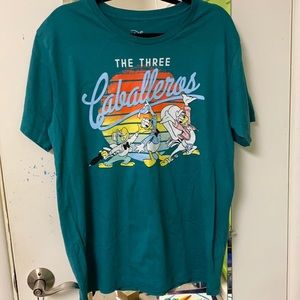 Disney Three Caballeros Donald Duck graphic tee size Large unisex